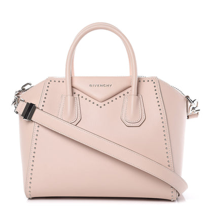 Givenchy Calfskin Small Studded Antigona Nude Pink 1 of 20
