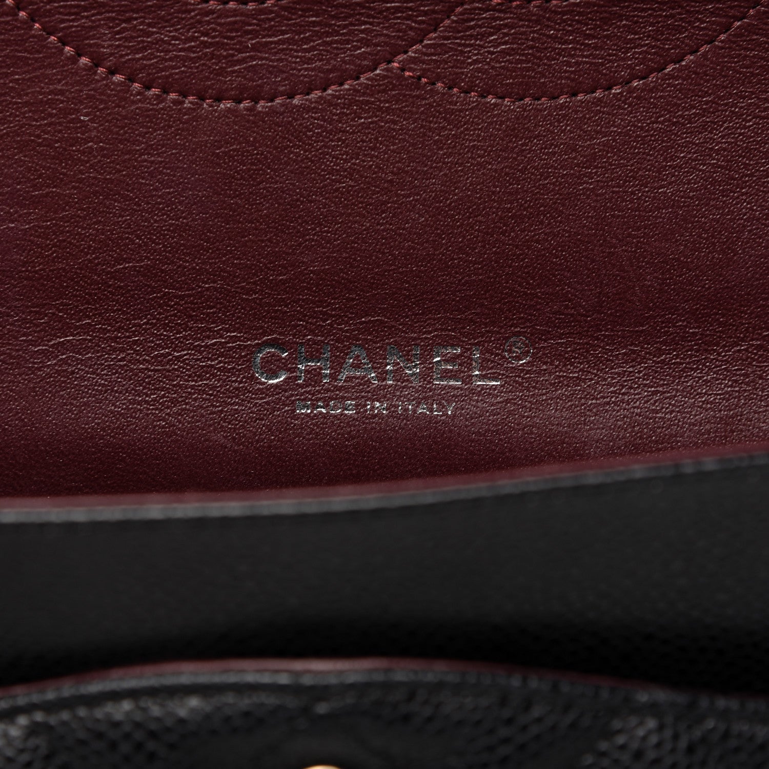 Chanel Caviar Quilted Maxi Double Flap Black 8 of 10
