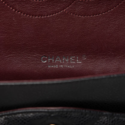 Chanel Caviar Quilted Maxi Double Flap Black 8 of 10