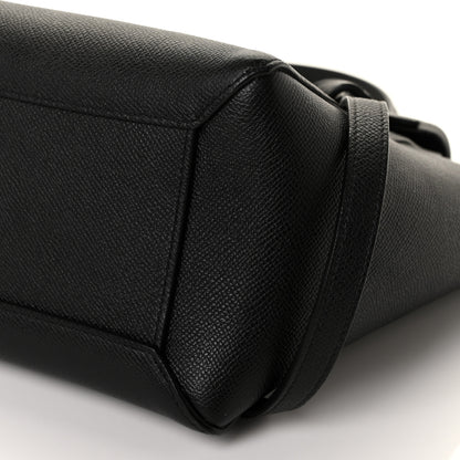 Celine Grained Calfskin Micro Belt Bag Black 8 of 11