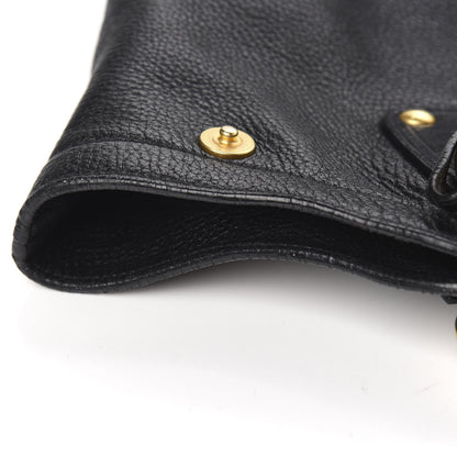 Prada Cervo Antik Tote Black 14 of 14