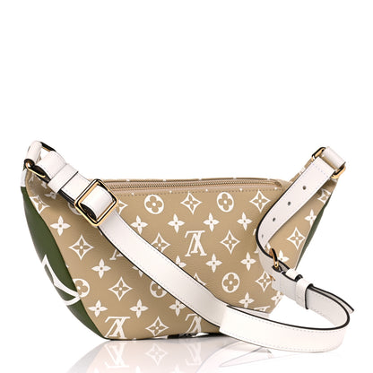 Louis Vuitton Monogram Giant Bumbag Kaki Beige 3 of 9