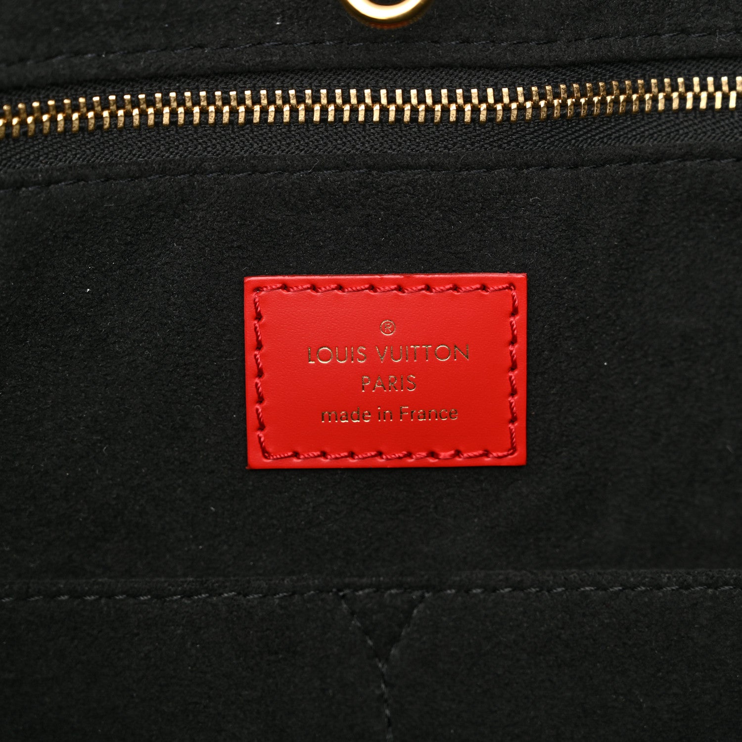 Louis Vuitton Empreinte Monogram Giant Crafty Onthego GM Black Creme 6 of 9