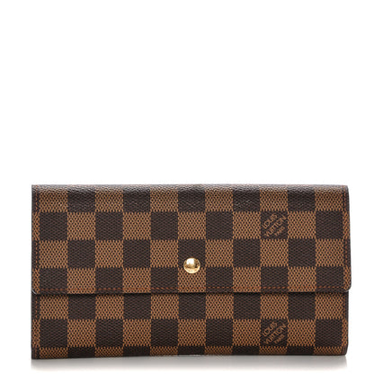 Louis Vuitton Damier Ebene Porte Tresor International Wallet 1 of 6