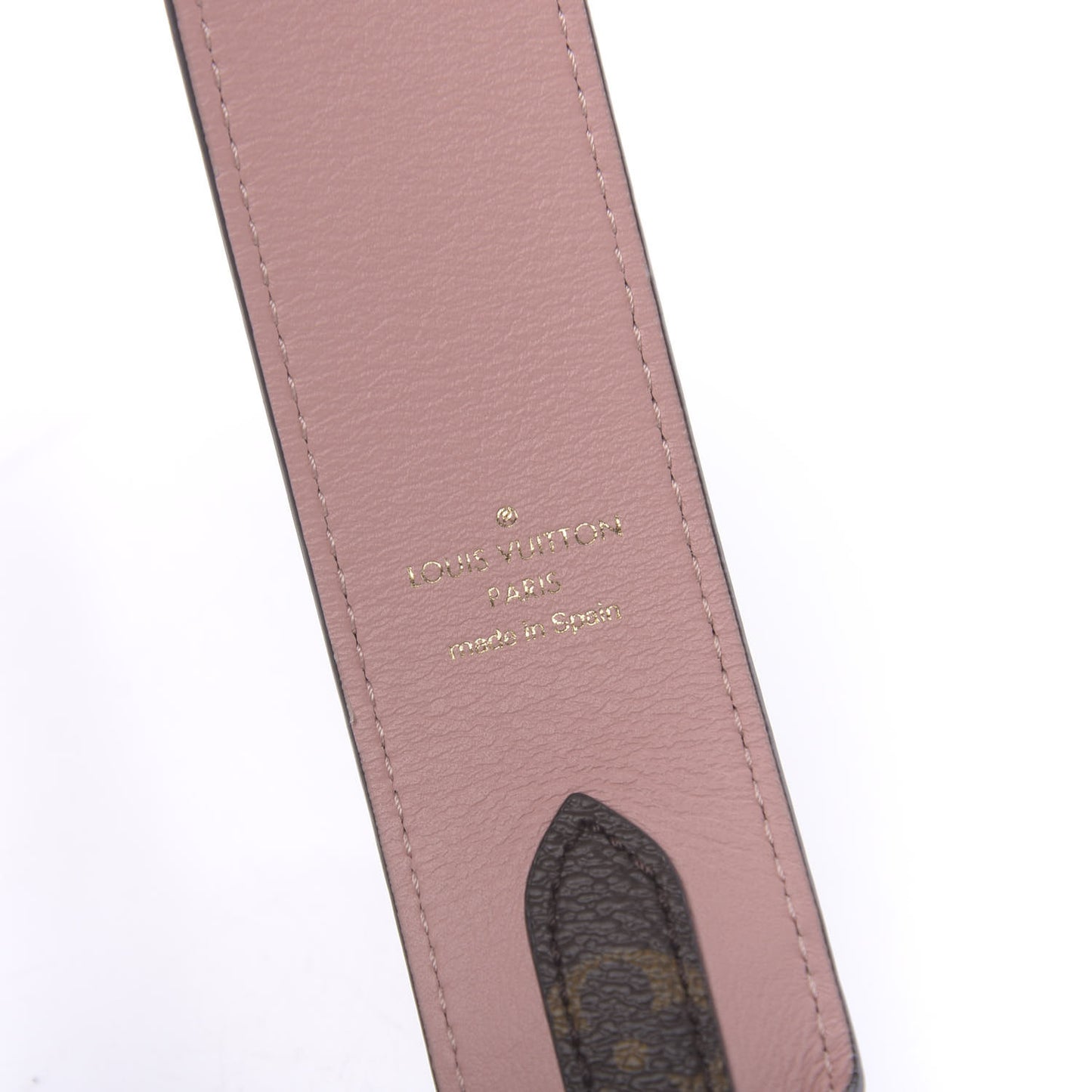 Monogram Bandouliere Shoulder Strap Rose Poudre
