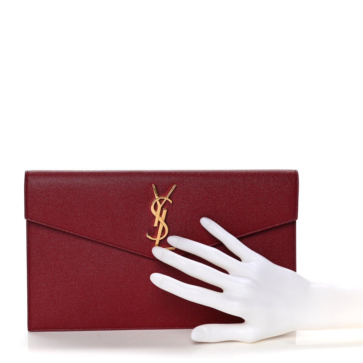 Grain De Poudre Uptown Pouch Burgundy