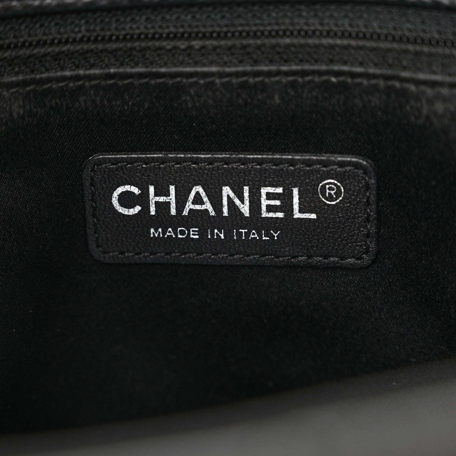 Chanel Caviar Quilted Grand Shopping Tote GST Black 6 of 11