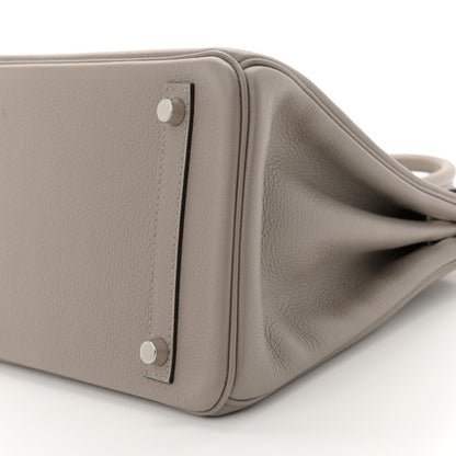 Hermes Taurillon Novillo Birkin 30 Gris Asphalte 10 of 10