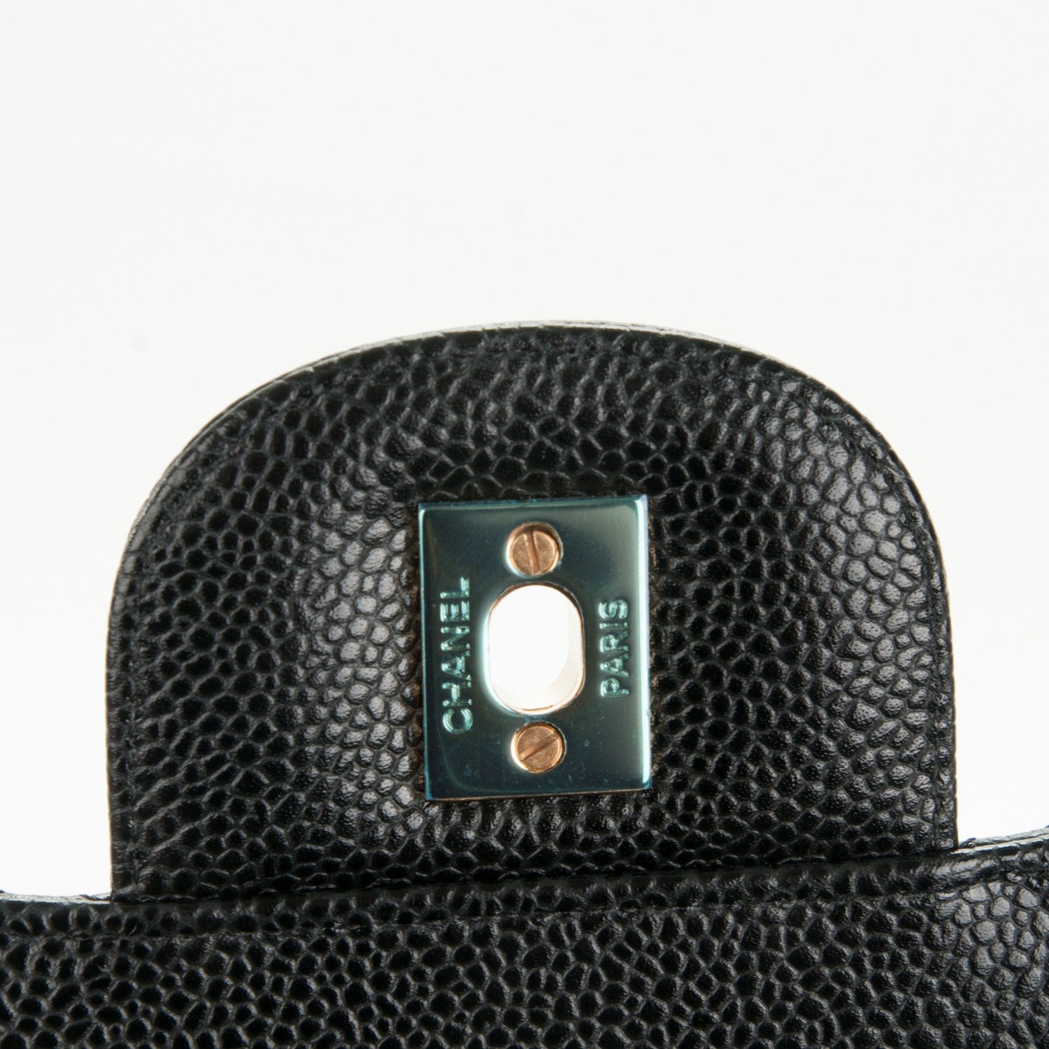 Chanel Caviar Quilted Jumbo Double Flap Black 7 of 9
