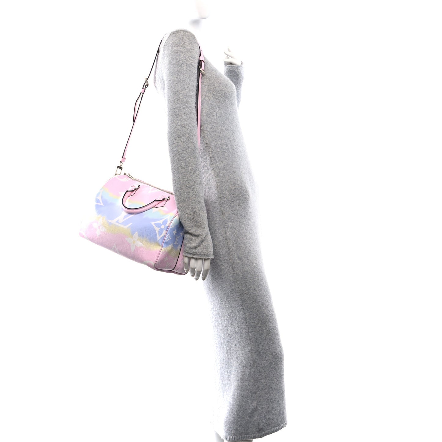 Monogram Escale Speedy Bandouliere 30 Pastel