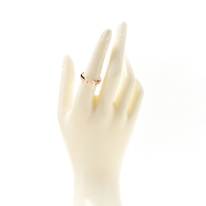 Hermes 18K Rose Gold PM Clou de Forge Ring 54 7 2 of 8