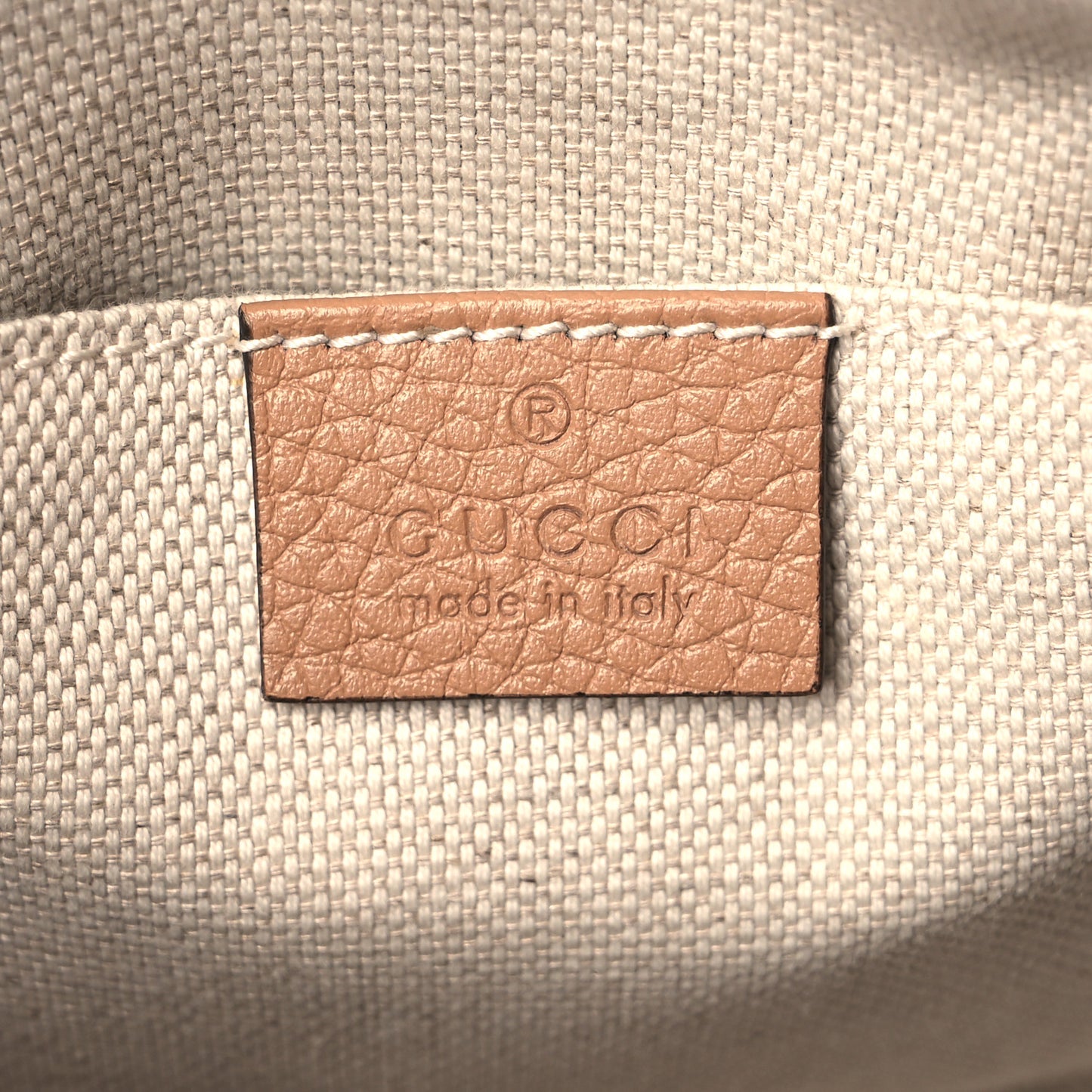 Pebbled Calfskin Small Soho Disco Bag Camelia