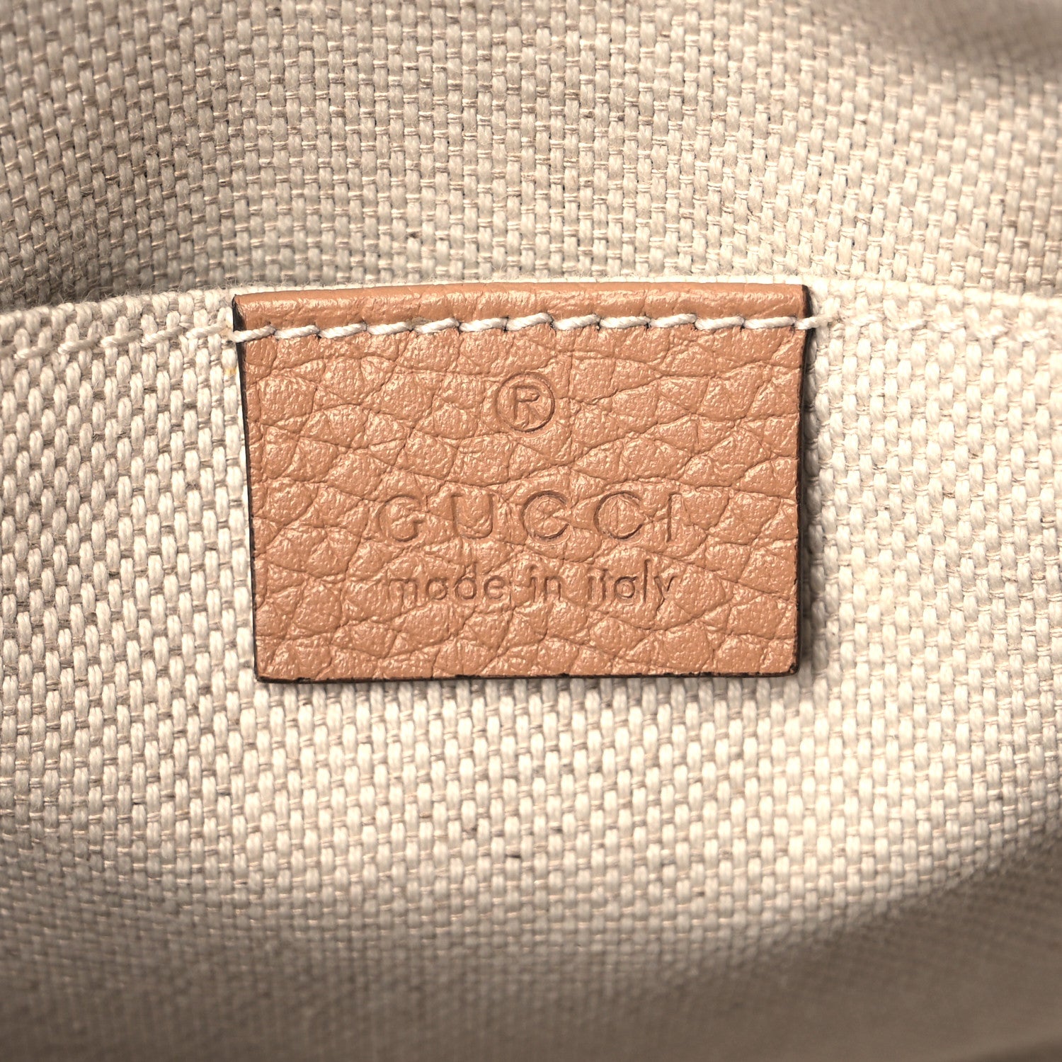 Gucci Pebbled Calfskin Small Soho Disco Bag Camelia 6 of 11