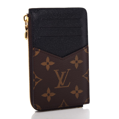 Louis Vuitton Monogram Recto Verso Card Holder Black 3 of 7