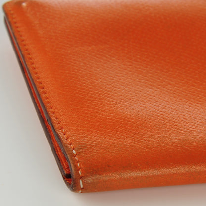 Hermes Epsom Bearn Gusset Wallet Orange 12 of 15