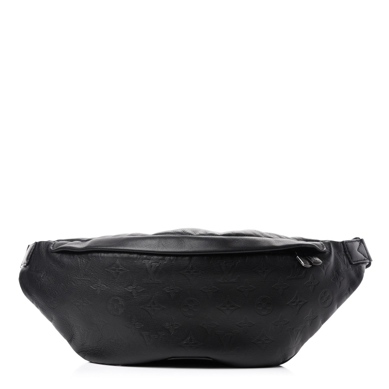 Louis Vuitton Calfskin Monogram Shadow Discovery Bumbag Black 1 of 10