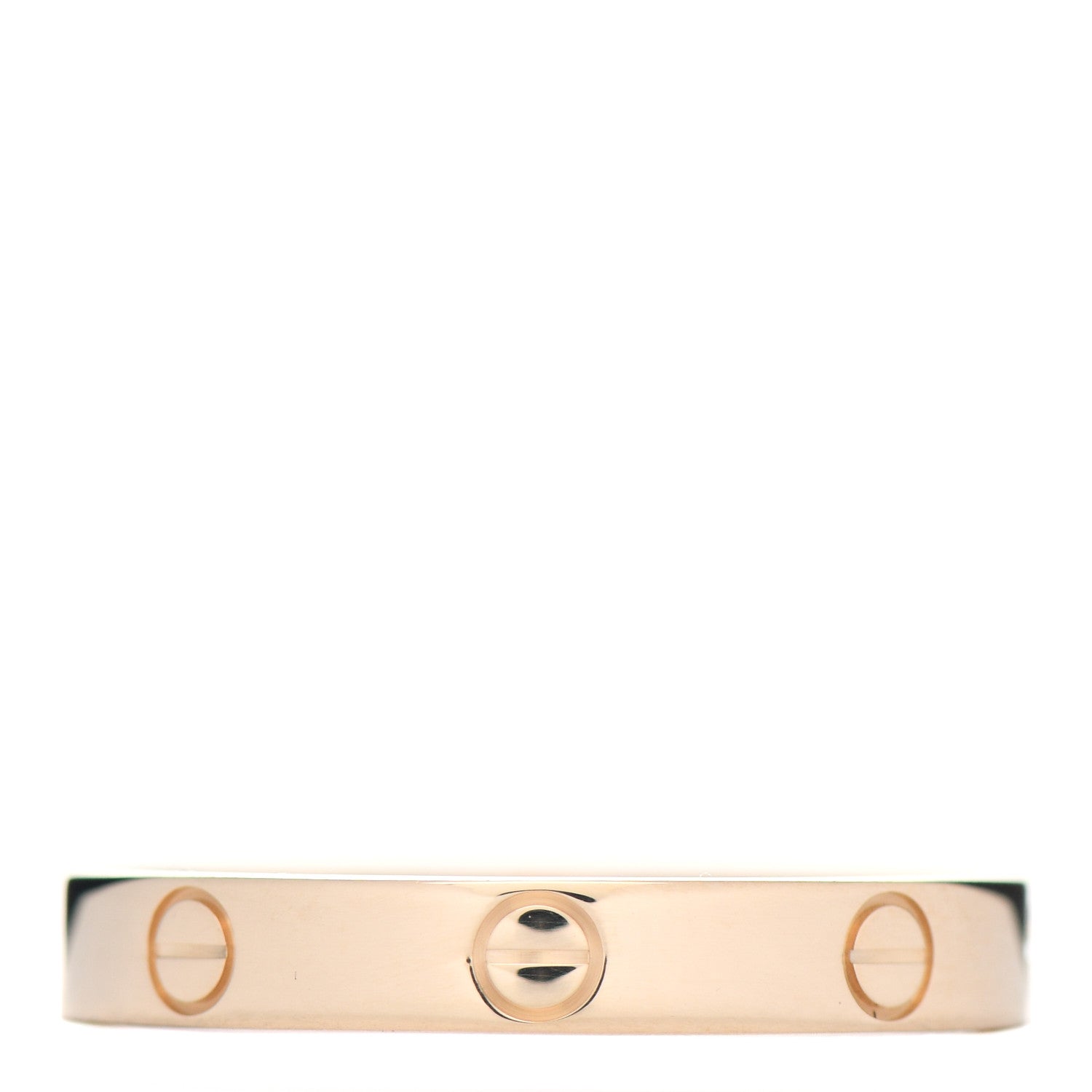 Cartier 18K Yellow Gold 3.5mm LOVE Wedding Band Ring 63 10.5 1 of 4