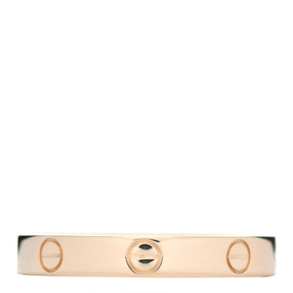 Cartier 18K Yellow Gold 3.5mm LOVE Wedding Band Ring 63 10.5 1 of 4