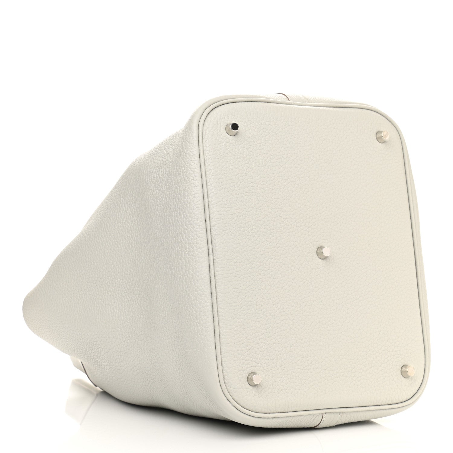 Hermes Taurillon Clemence Picotin Lock 26 GM Gris Perle 4 of 11