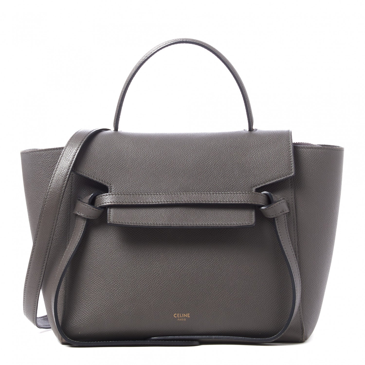 Celine Baby Grained Calfskin Micro Belt Bag Grey 1 of 11