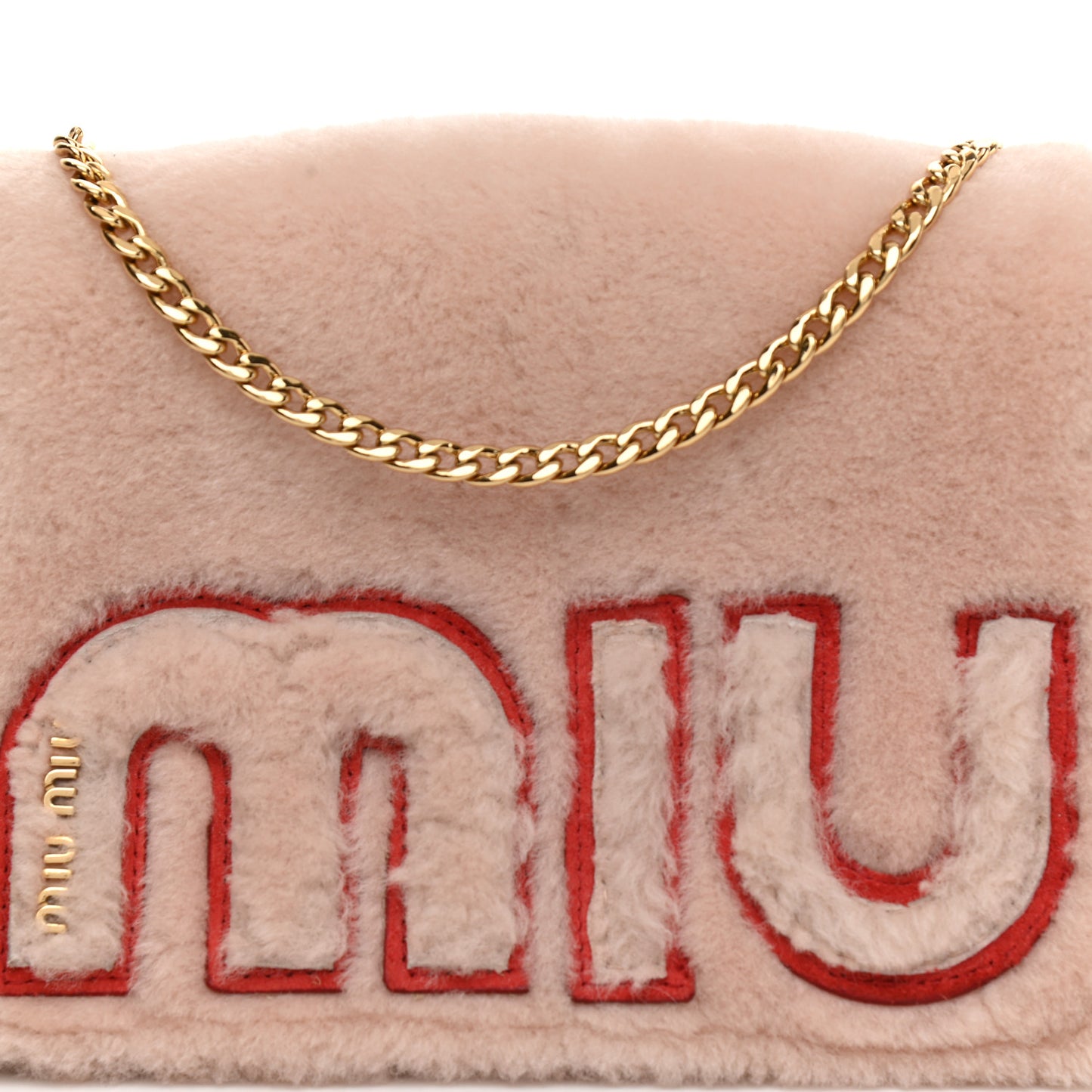Shearling Goatskin Shoulder Bag