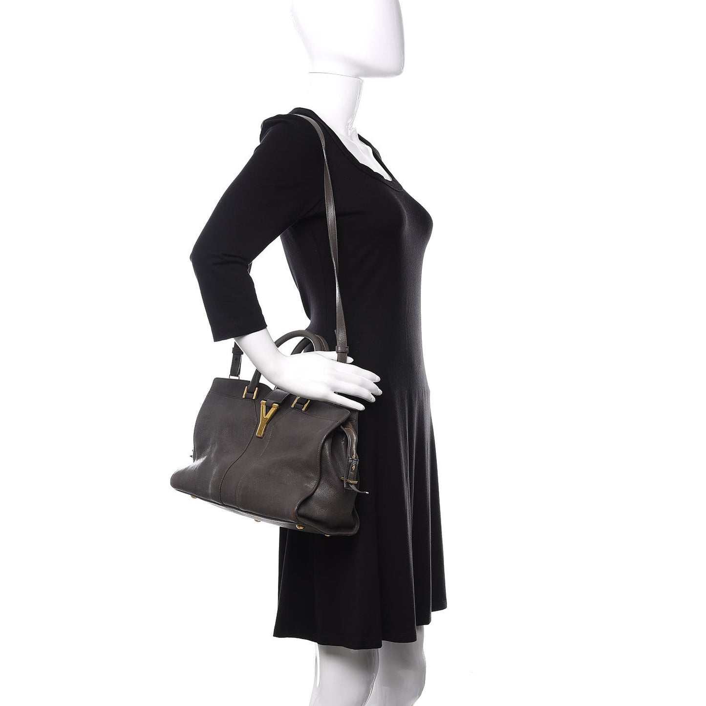 Sheepskin Small Cabas ChYc Grey