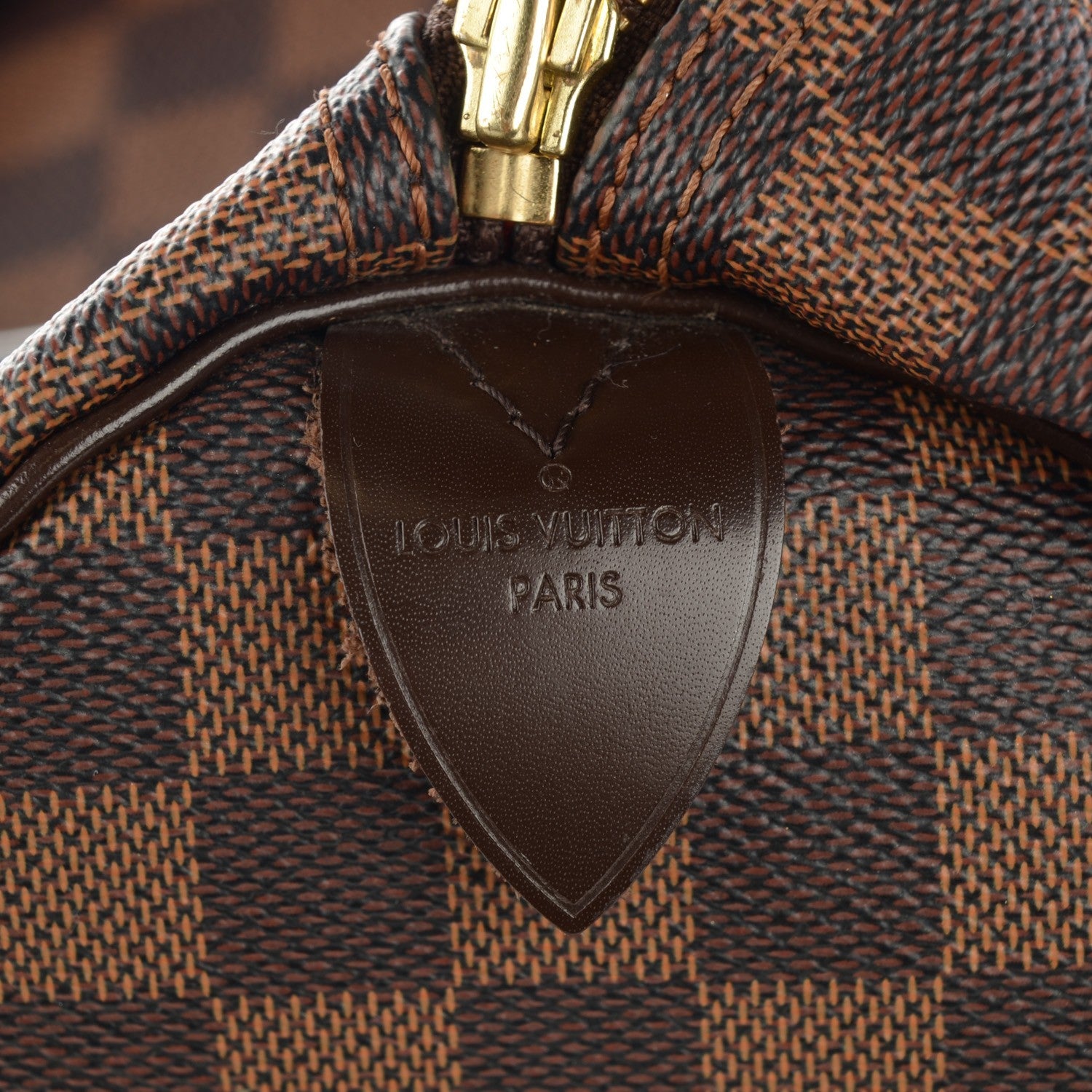 Louis Vuitton Damier Ebene Speedy 35 6 of 8