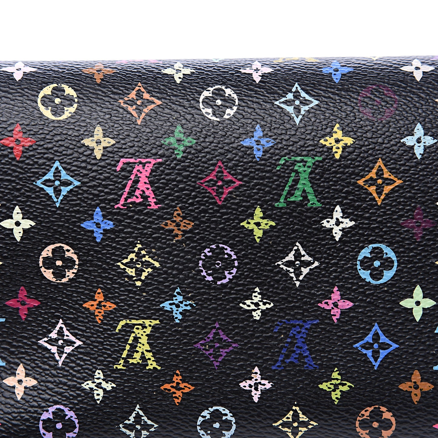 Monogram Multicolor Alexandra Wallet Black