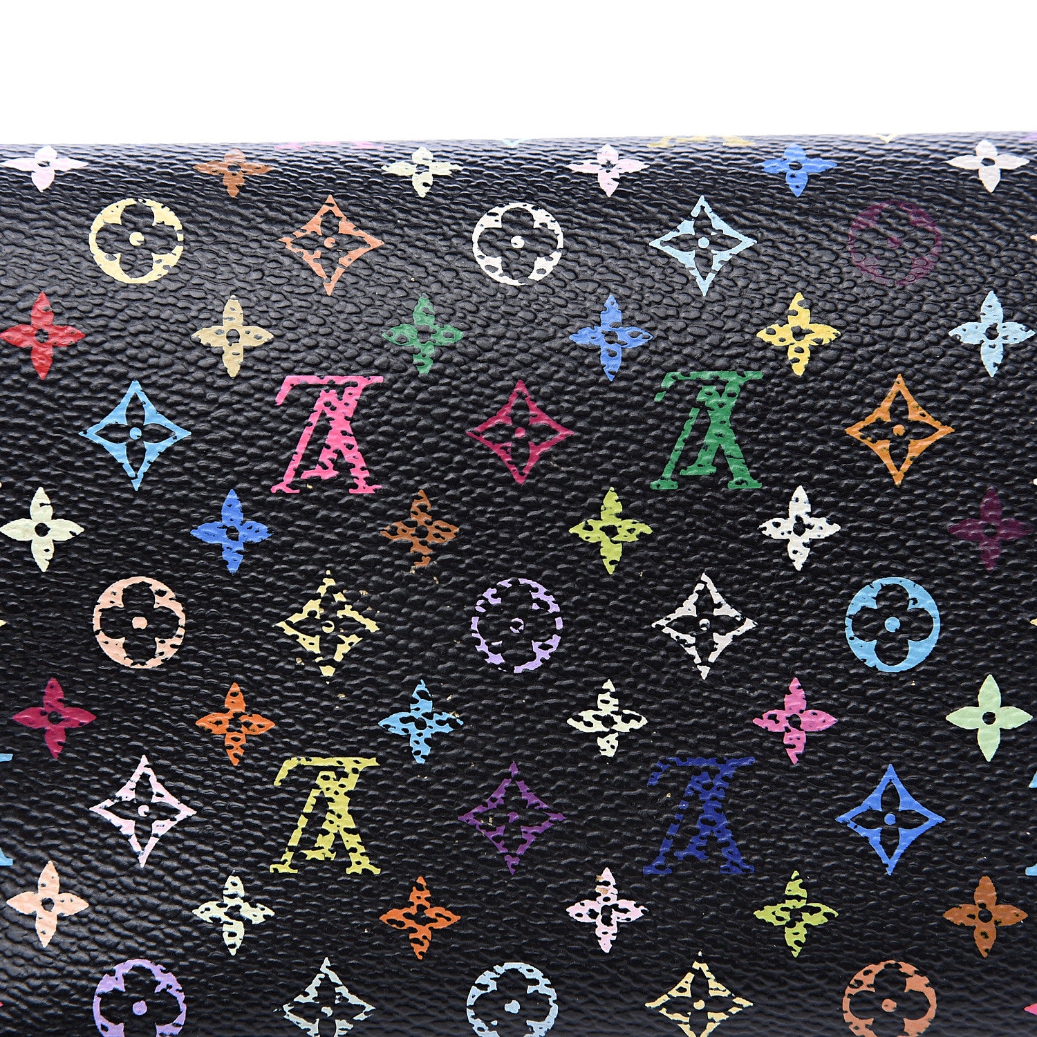 Louis Vuitton Monogram Multicolor Alexandra Wallet Black 11 of 11