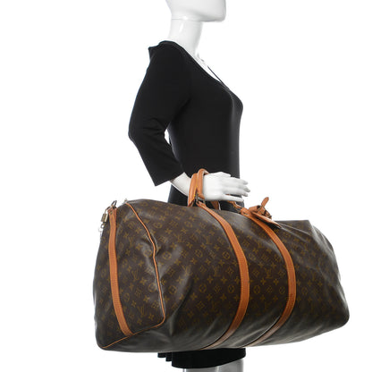 Louis Vuitton Monogram Keepall Bandouliere 60 3 of 14