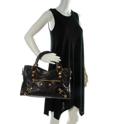 Balenciaga Agneau Giant 21 Gold Hardware City Charbon 2 of 13