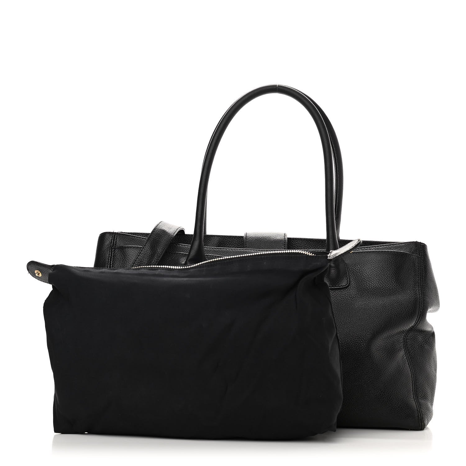 Chanel Caviar Cerf Executive Shopper Tote Black 2 of 10