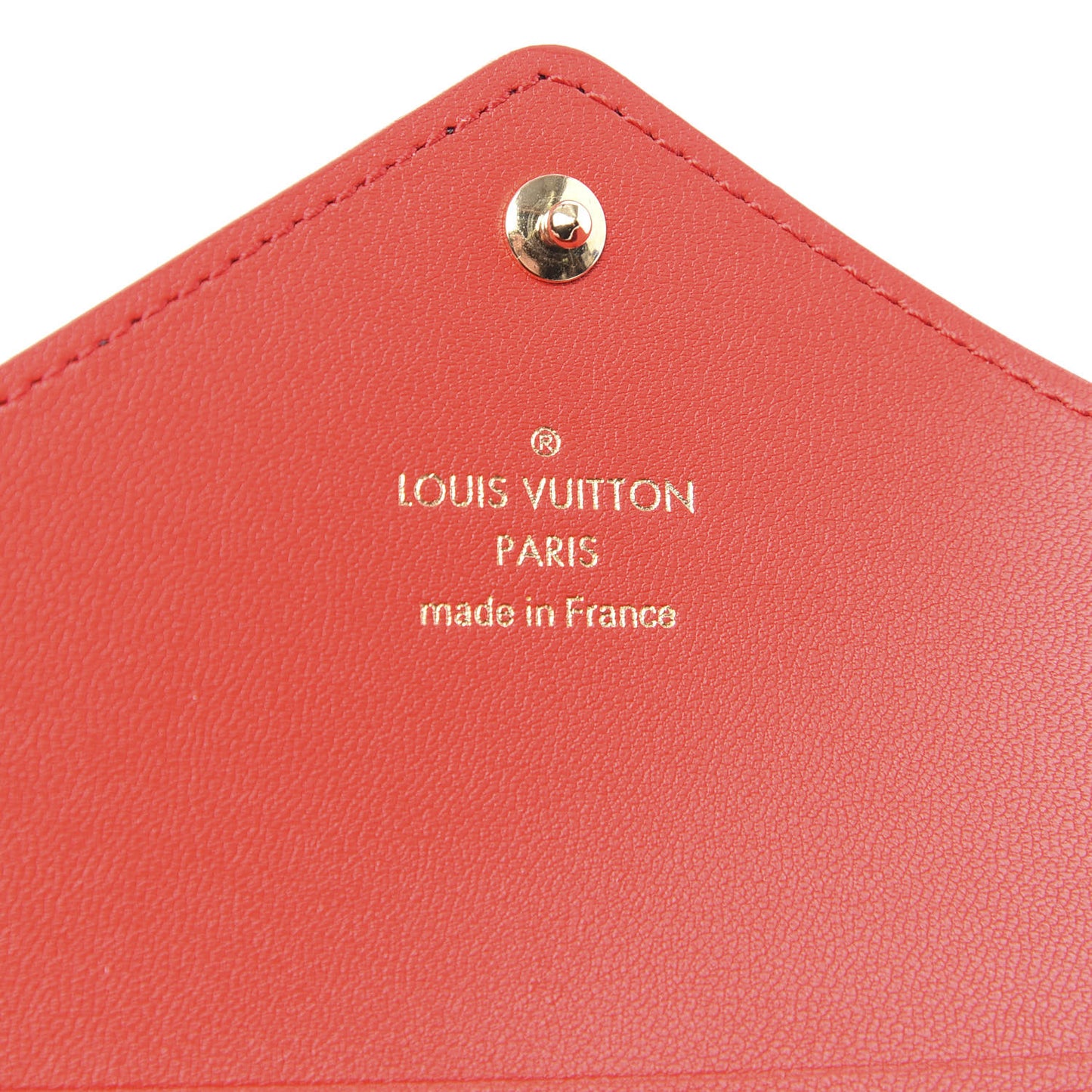 Monogram Medium Kirigami Pochette Insert Coquelicot