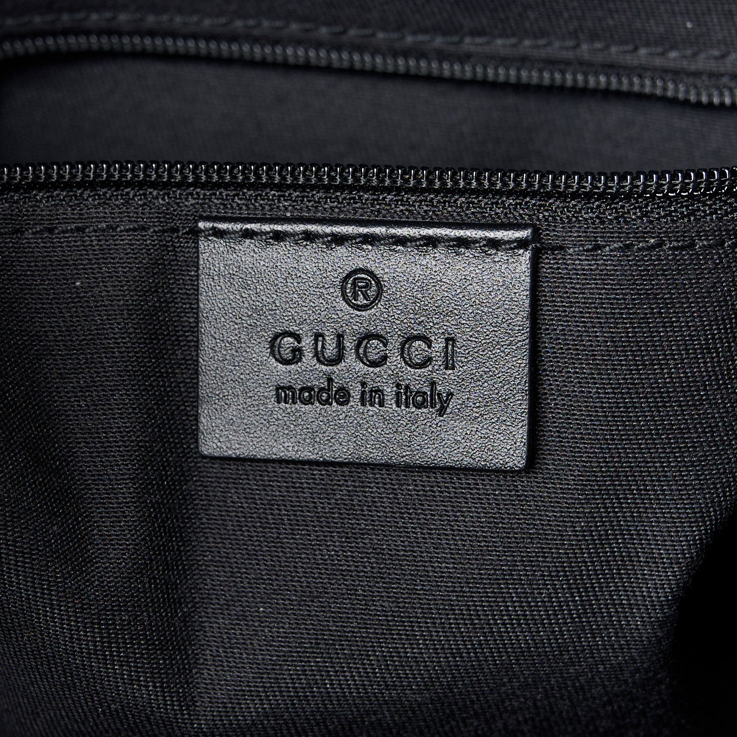 Gucci GG Monogram Web Flat Messenger Bag Black 6 of 11
