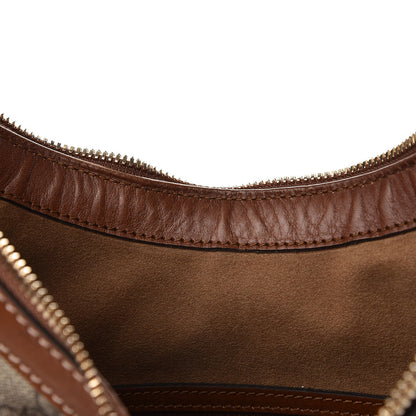 Gucci GG Supreme Monogram Linea A Hobo Brown 8 of 9