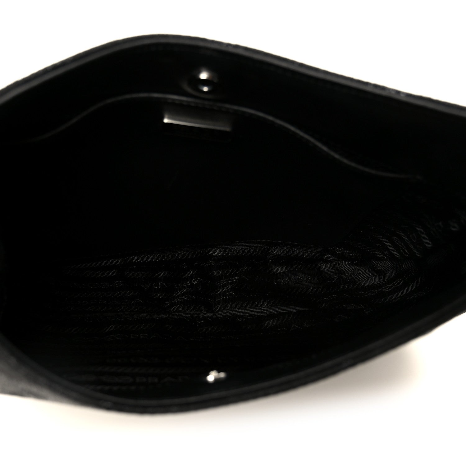 Prada Broccato Cleo Shoulder Bag Black 5 of 10