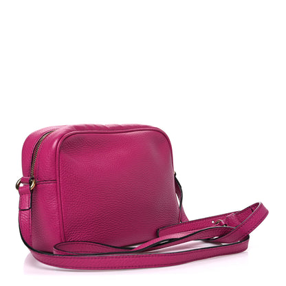 Gucci Cellarius Calfskin Small Soho Disco Bag Bright Bouganville 3 of 10