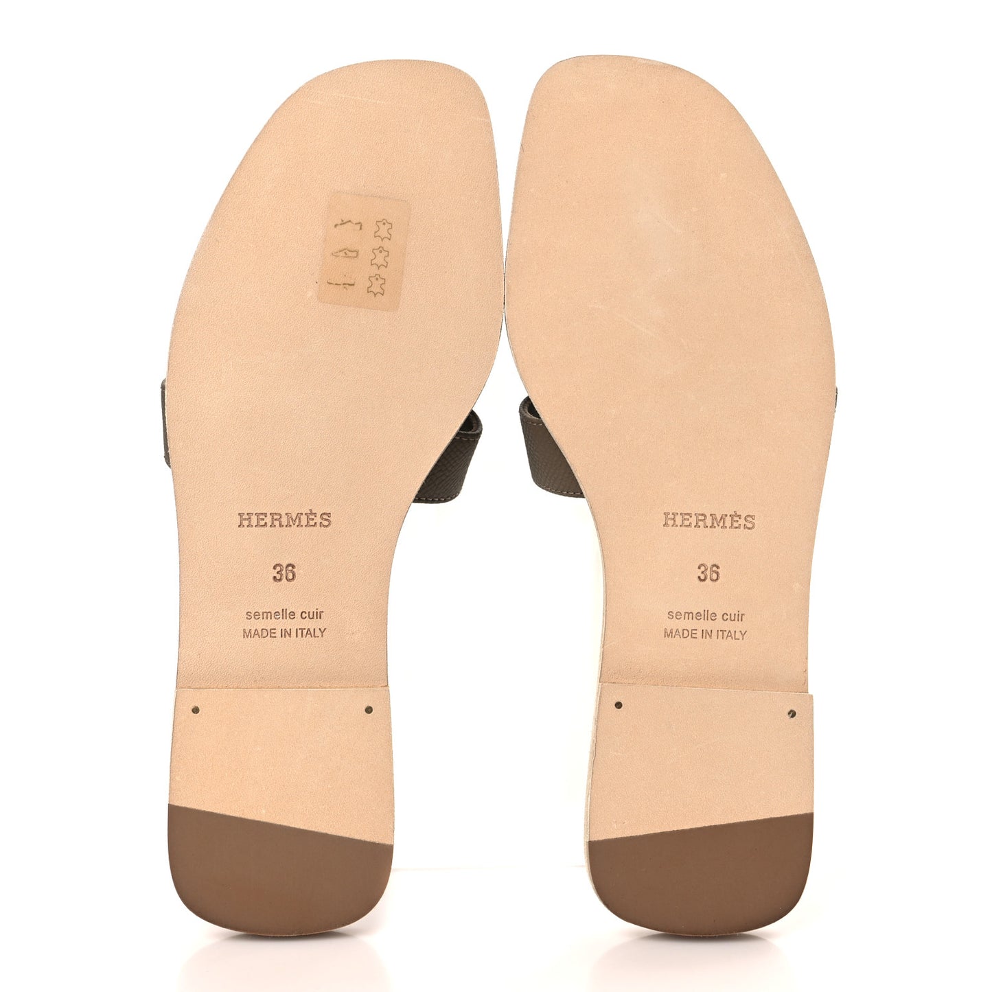 Epsom Oran Sandals 36 Etoupe
