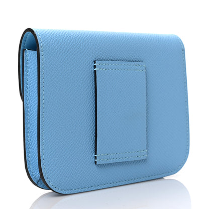 Hermes Epsom Constance Slim Wallet Celeste 3 of 6