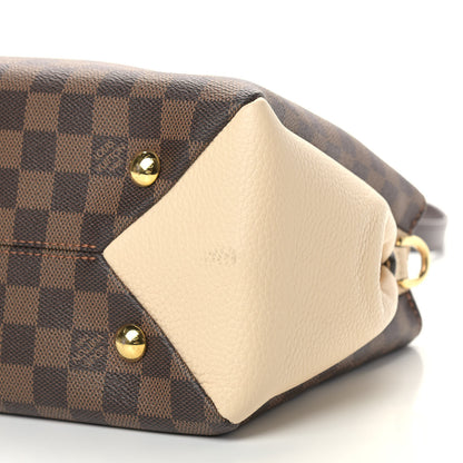 Louis Vuitton Damier Ebene Cuir Taurillon Brittany Creme 9 of 12