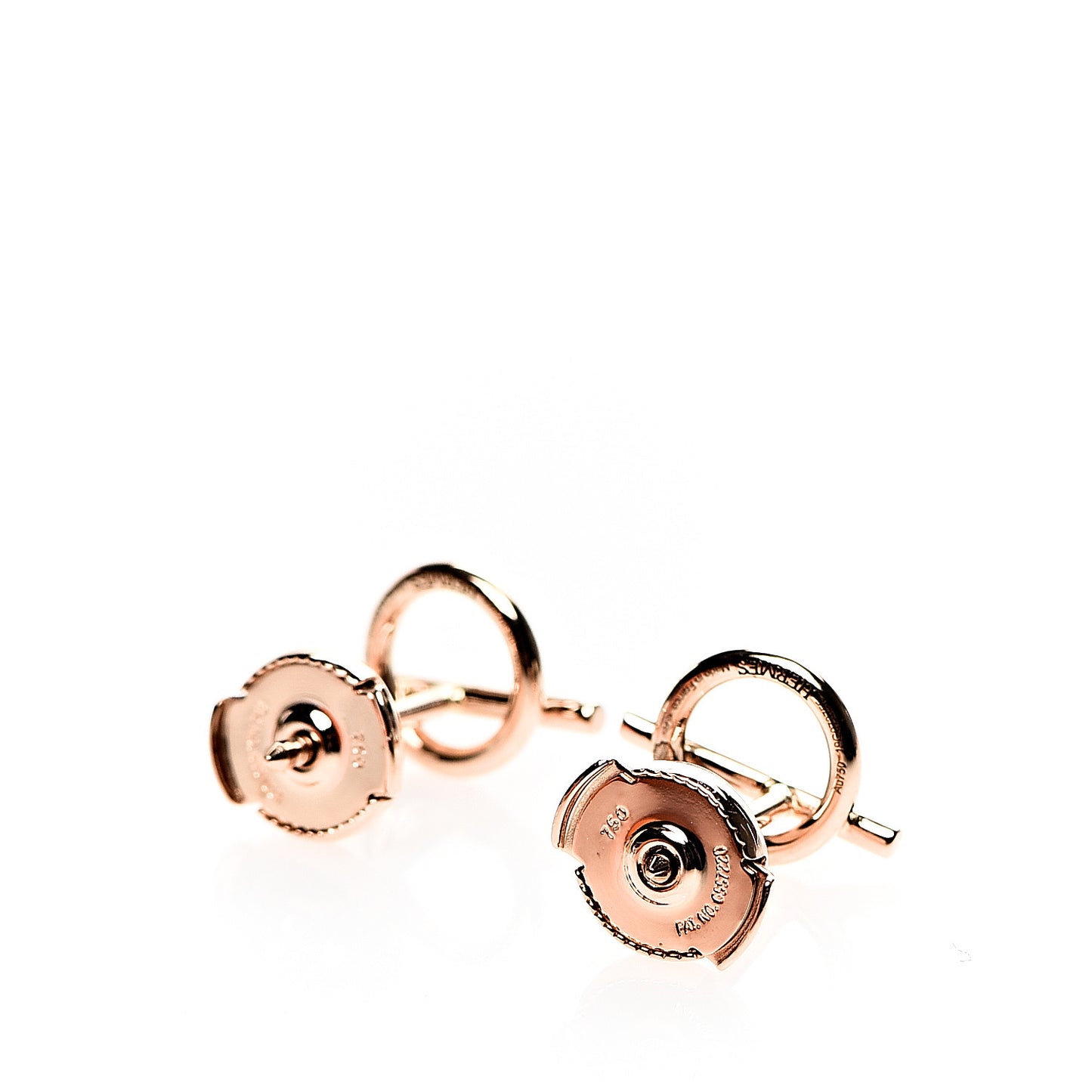 18K Rose Gold PM Echappee Earrings