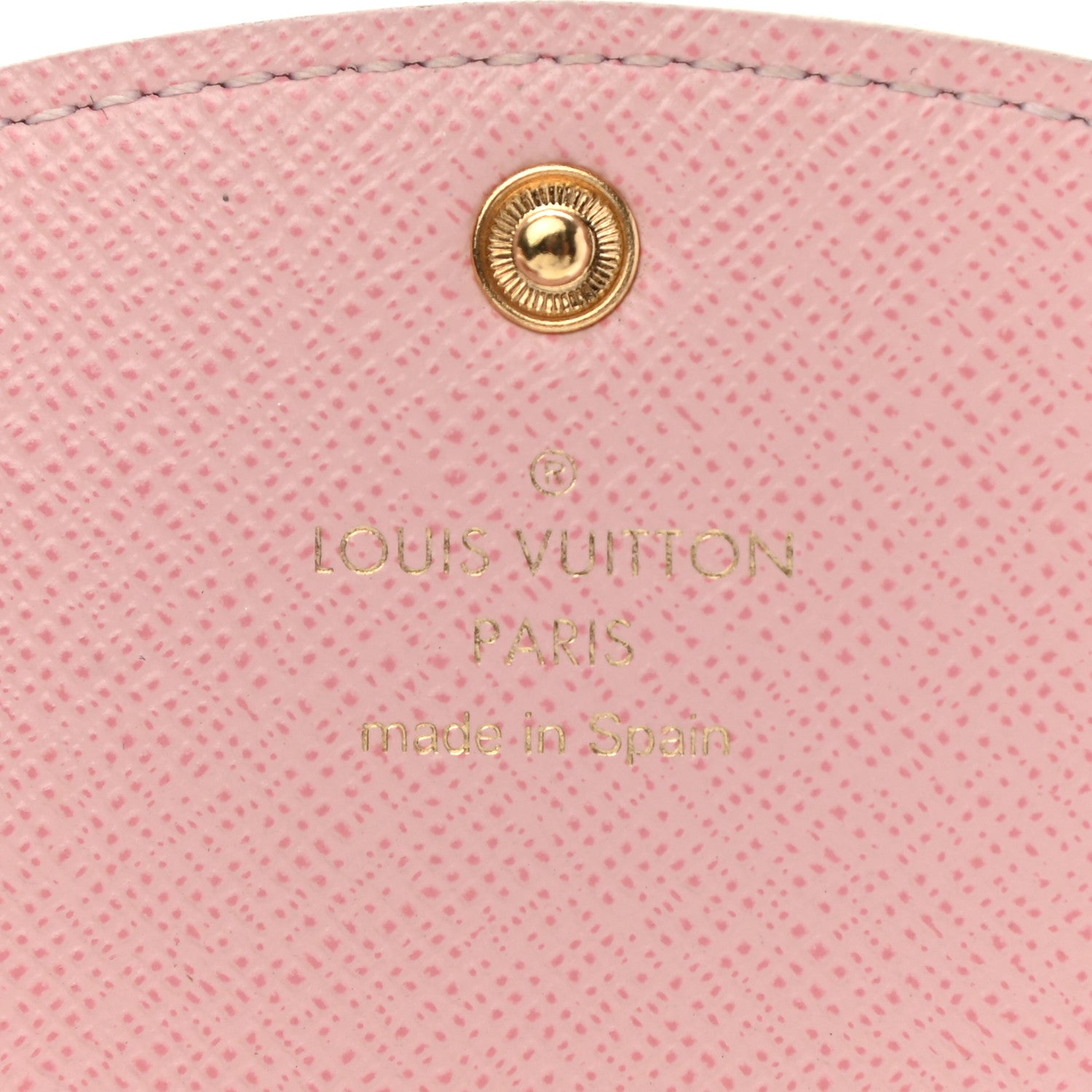 Louis Vuitton Damier Azur Rosalie Coin Purse Rose Ballerine 6 of 9