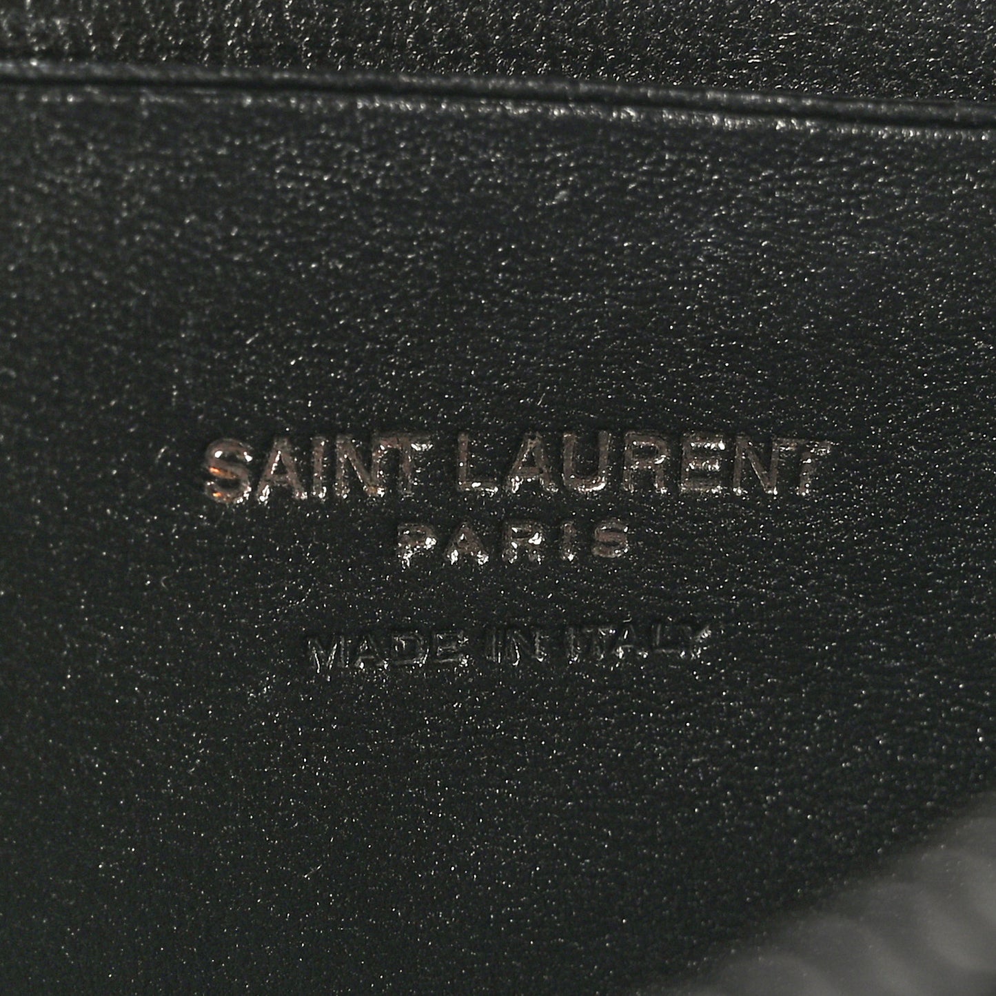 Grain De Poudre Matelasse Monochrome Monogram Mini Lou Camera Bag Black