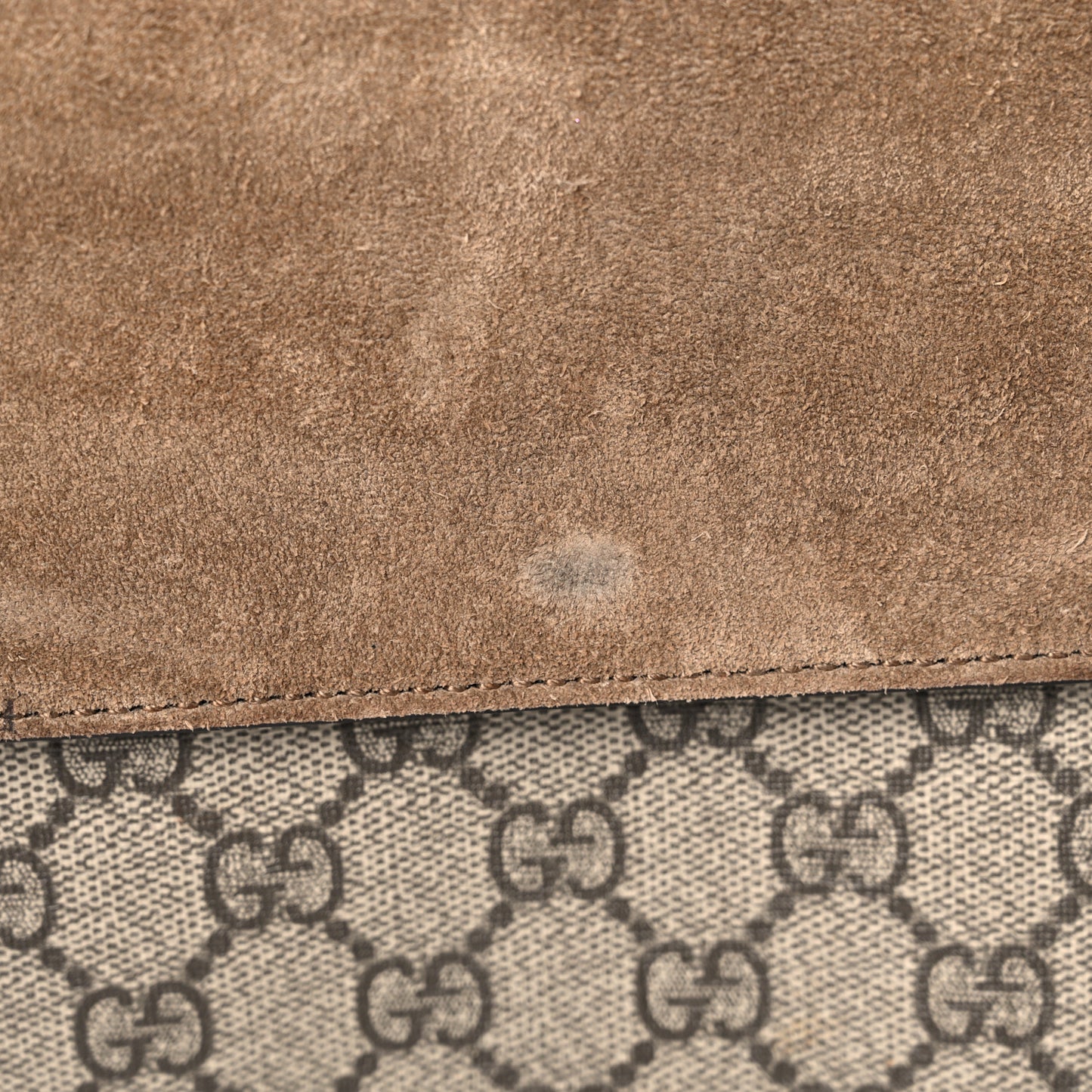 GG Supreme Monogram Small Dionysus Shoulder Bag Taupe