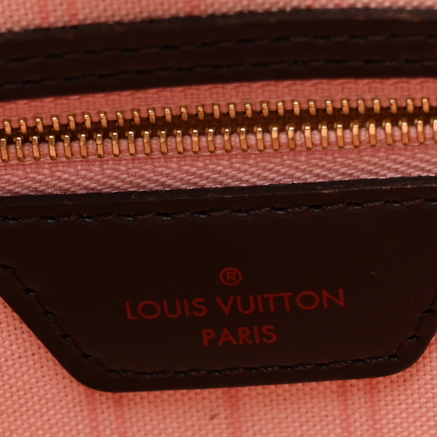 Louis Vuitton Damier Ebene Neo Neverfull MM Rose Ballerine 8 of 14