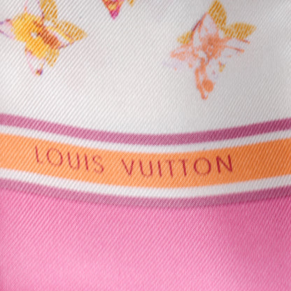 Louis Vuitton Silk Watercolor Aquarelle Bandeau White 3 of 6