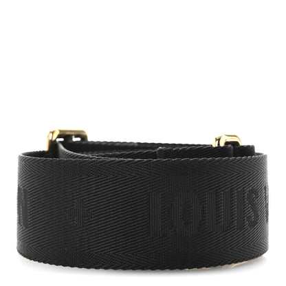 Louis Vuitton Nylon Multi Pochette Accessories Bandouliere Shoulder Strap Black 2 of 5