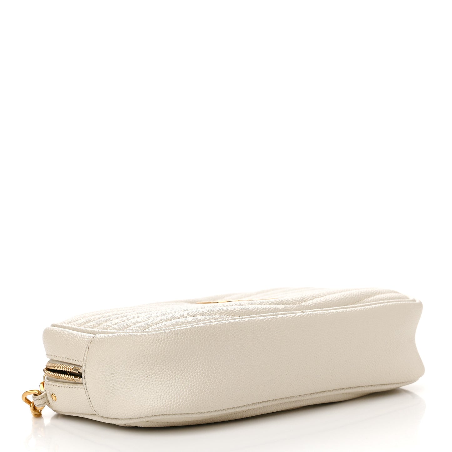 Grain De Poudre Matelasse Monogram Mini Lou Camera Bag Crema Soft