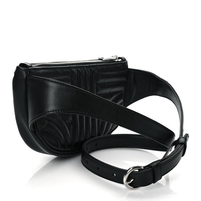 Prada Soft Calfskin Impunture Diagramme Belt Bag Black 3 of 11