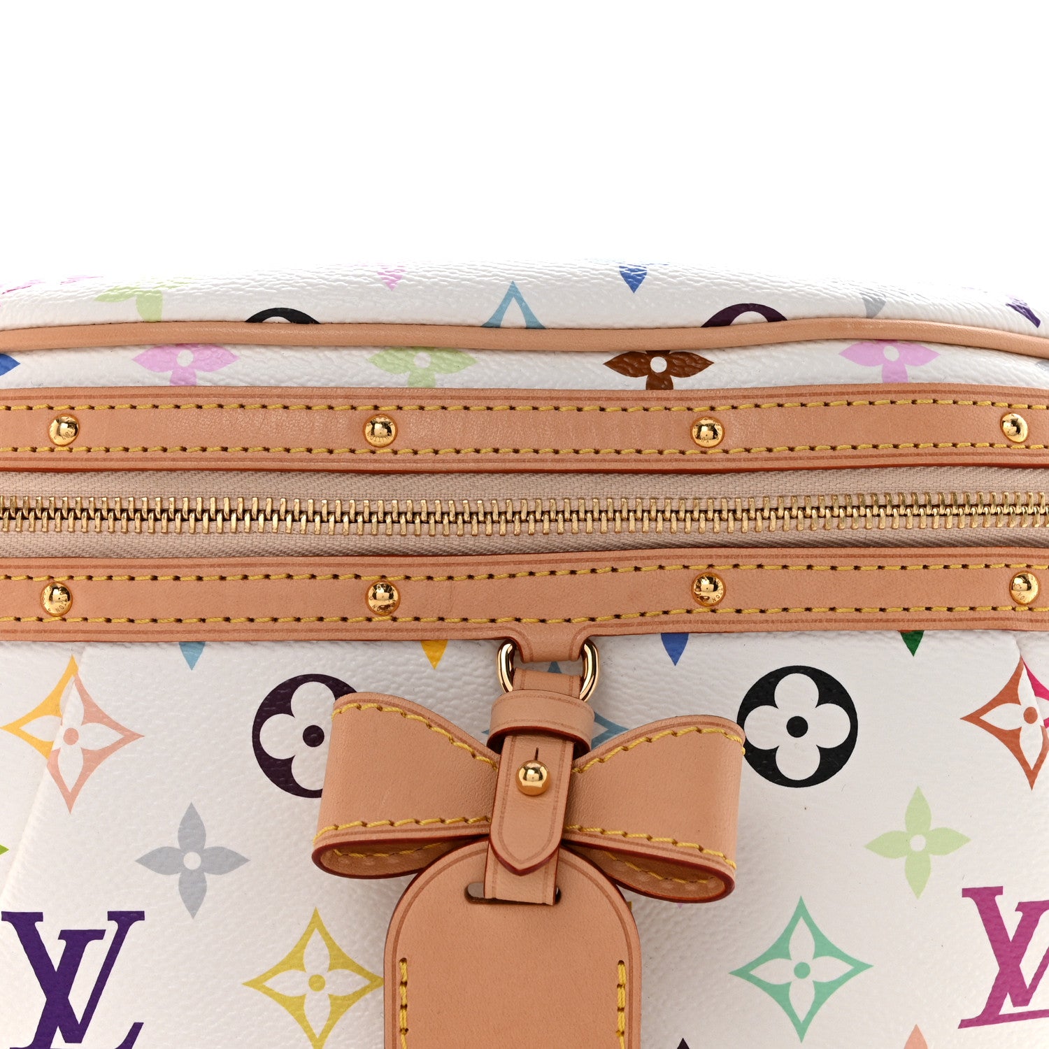 Louis Vuitton LV X TM Monogram Multicolor High Rise Bumbag White 7 of 10
